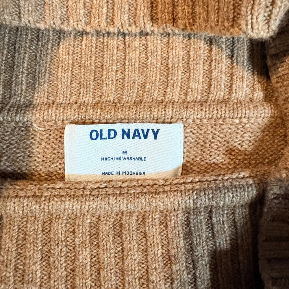 Old Navy Off the Shoulder Tan Sweater, Medium - Picture 3 of 3